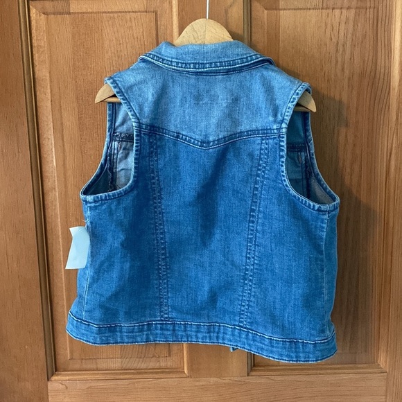 Gap Kids 1969 Large Jean Jacket Vest Size 10 NEW New with tag - Picture 3 of 5
